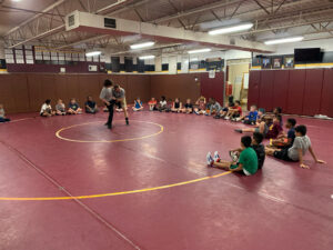 Rhinoh wrestling youth kids drilling session